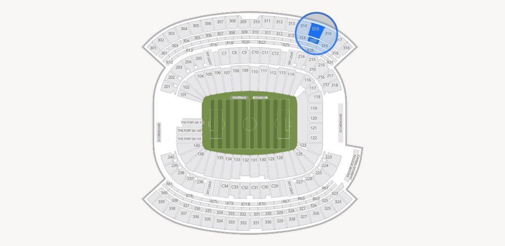 Gillette Stadium Seating Chart