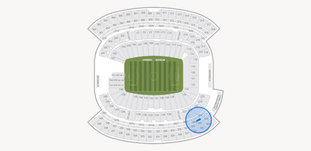 Gillette Stadium Seating Chart