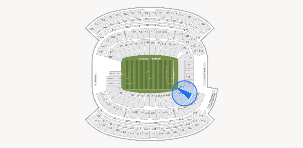 Gillette Stadium Seating Chart