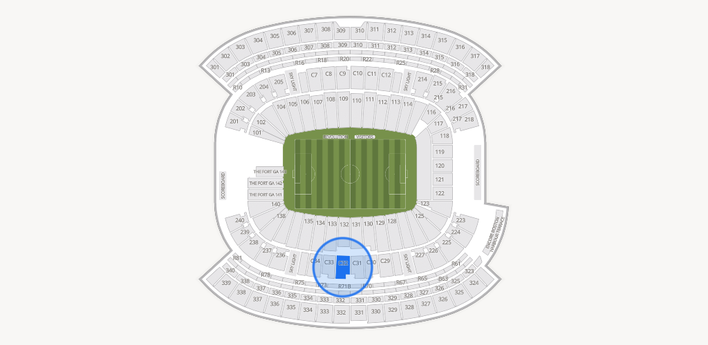 Gillette Stadium Seating Chart