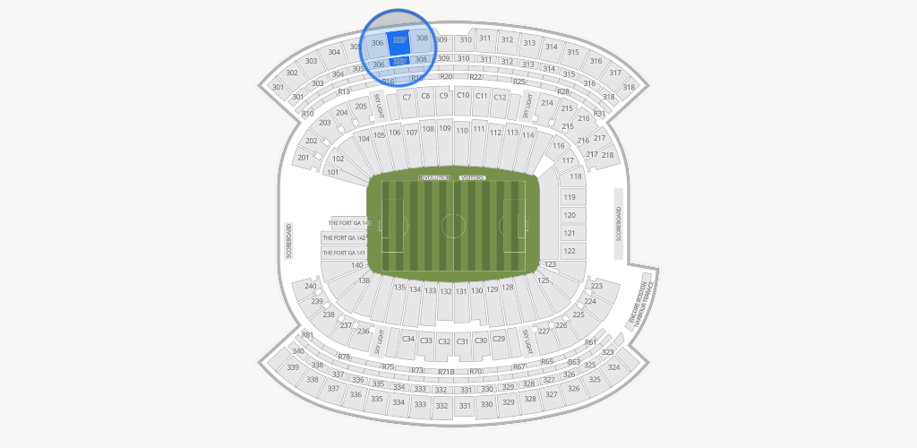 Gillette Stadium Seating Chart