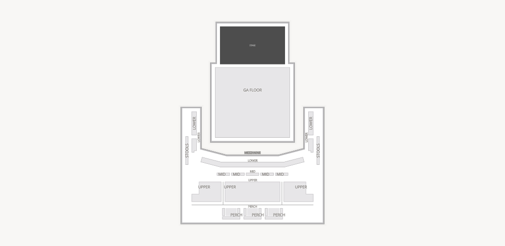 GLC Live at 20 Monroe Seating Chart