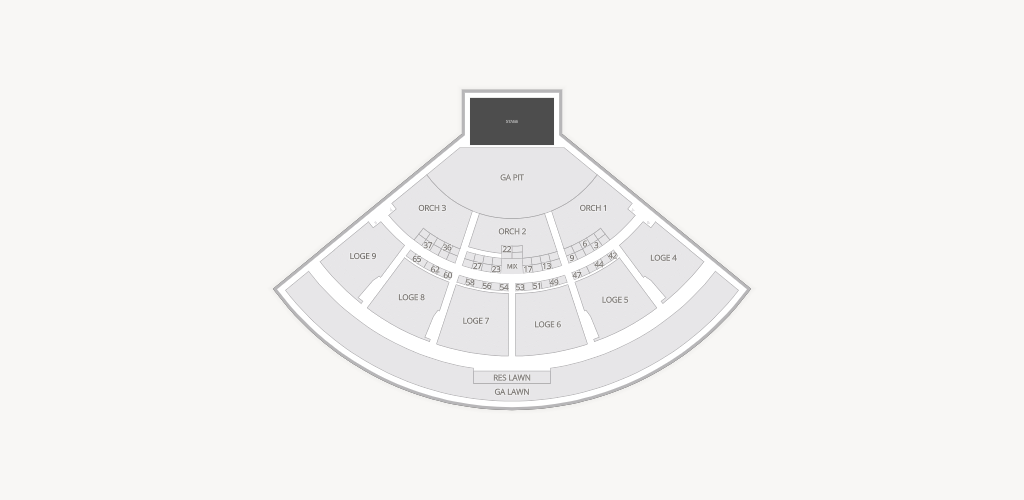 Glen Helen Amphitheater Seating Chart