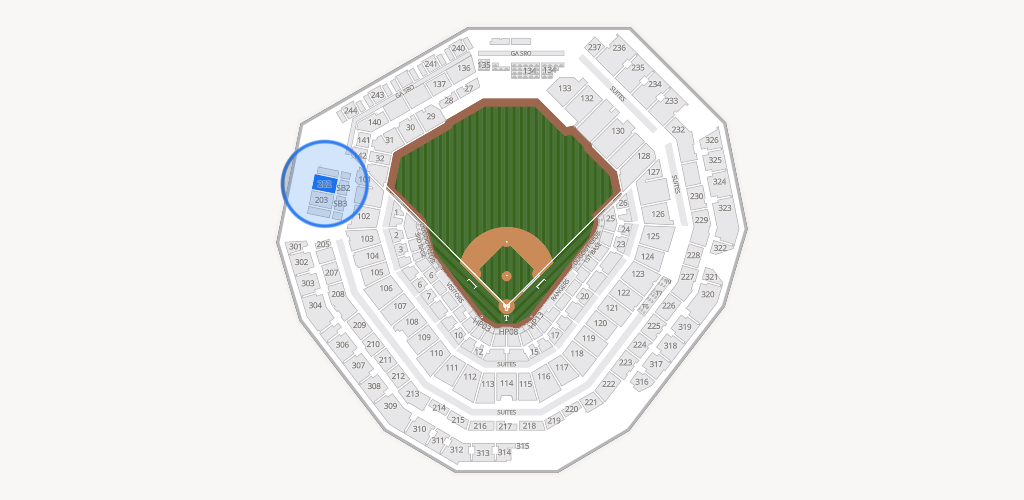 Globe Life Field Seating Chart