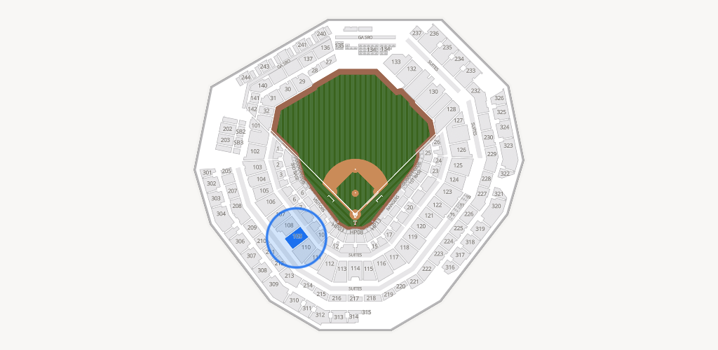 Globe Life Field Seating Chart