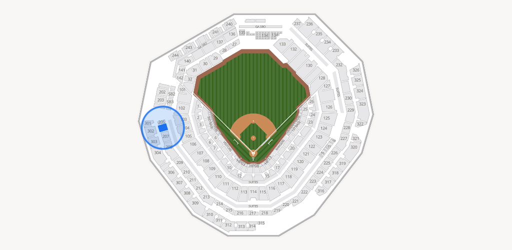 Globe Life Field Seating Chart