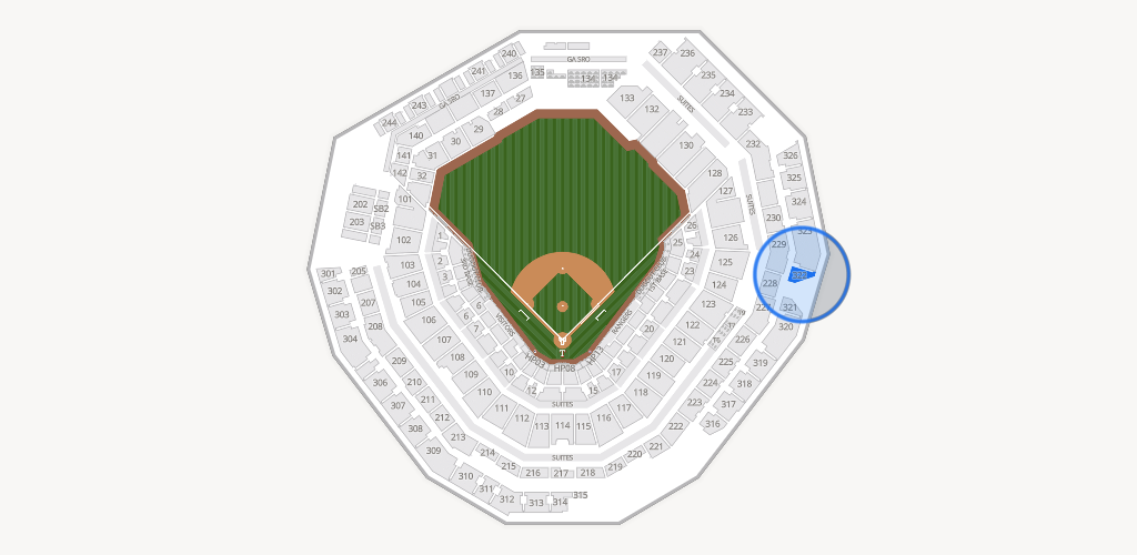 Globe Life Field Seating Chart