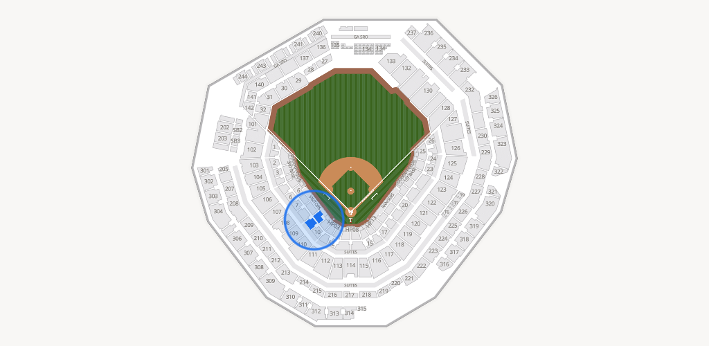 Globe Life Field Seating Chart