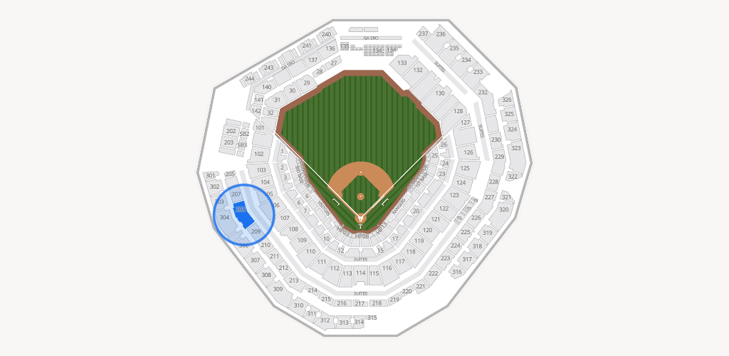 Globe Life Field Seating Chart