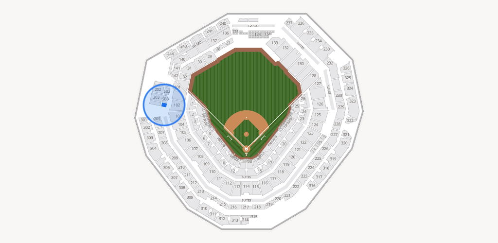 Globe Life Field Seating Chart