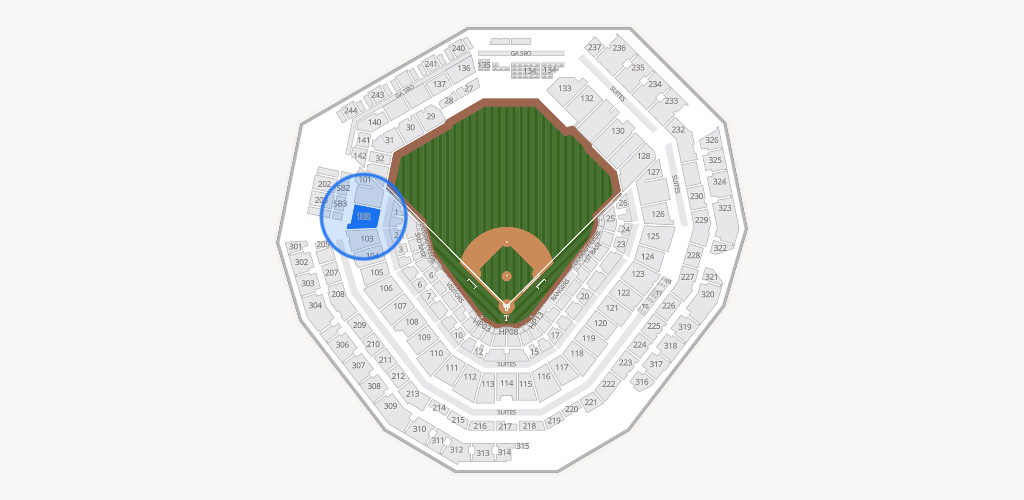Globe Life Field Seating Chart