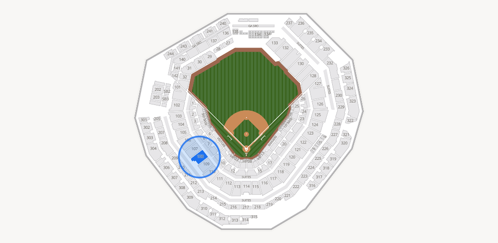 Globe Life Field Seating Chart