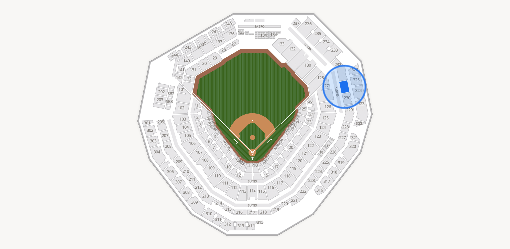 Globe Life Field Seating Chart