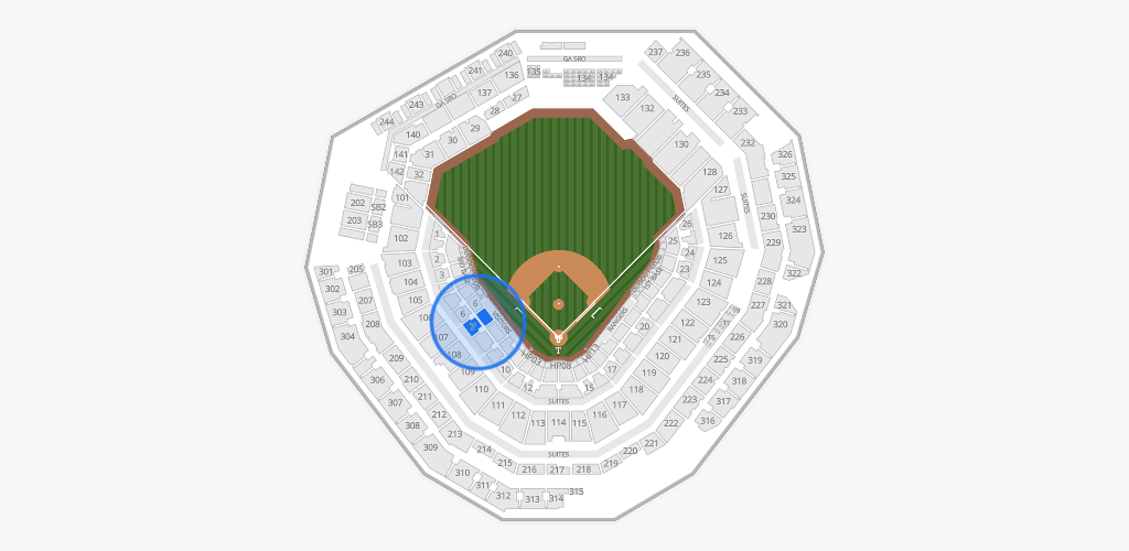 Globe Life Field Seating Chart