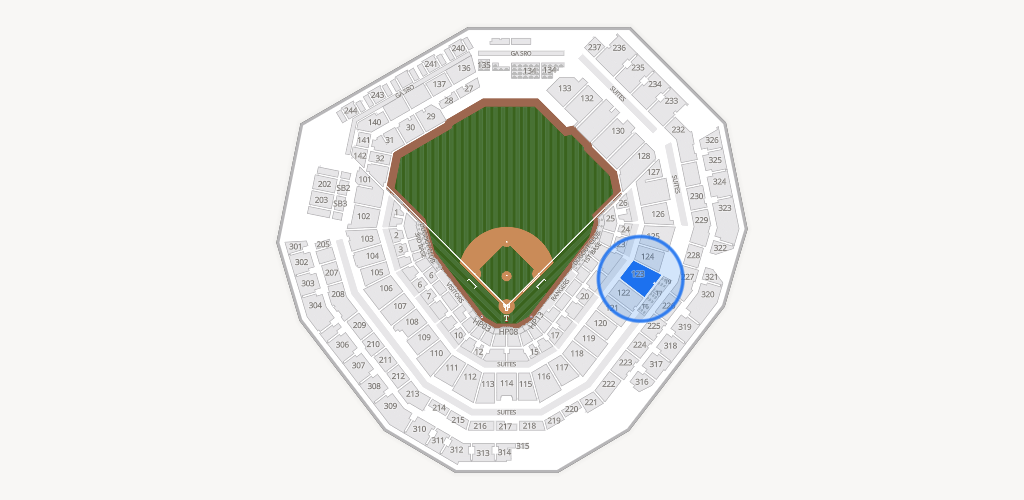 Globe Life Field Seating Chart