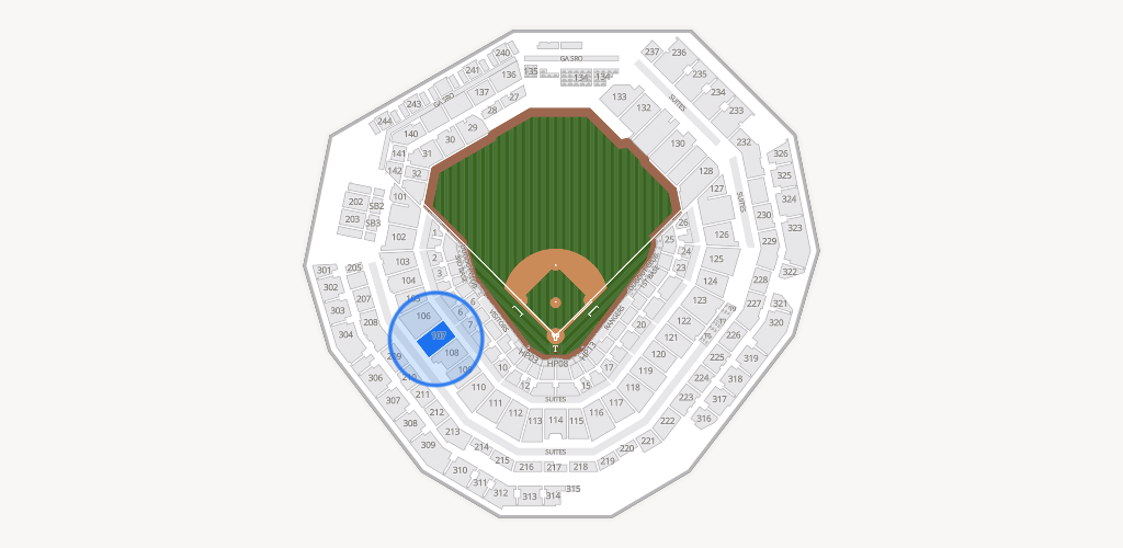 Globe Life Field Seating Chart