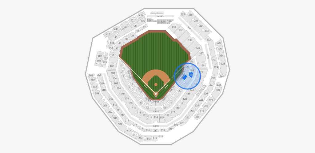 Globe Life Field Seating Chart
