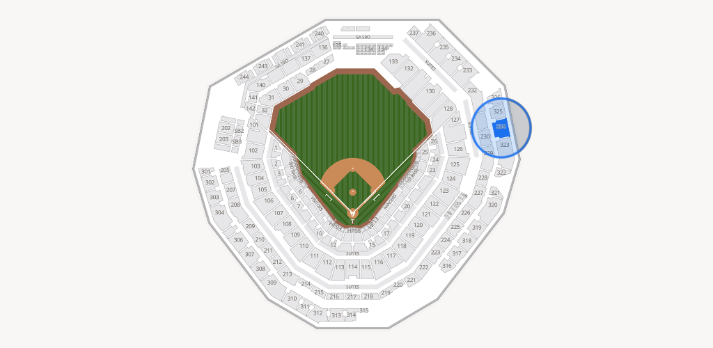 Globe Life Field Seating Chart