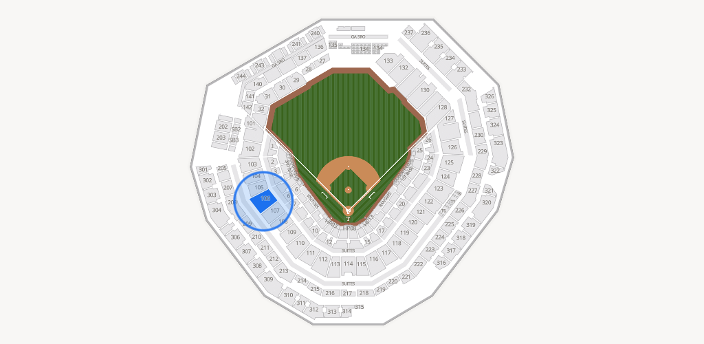Globe Life Field Seating Chart