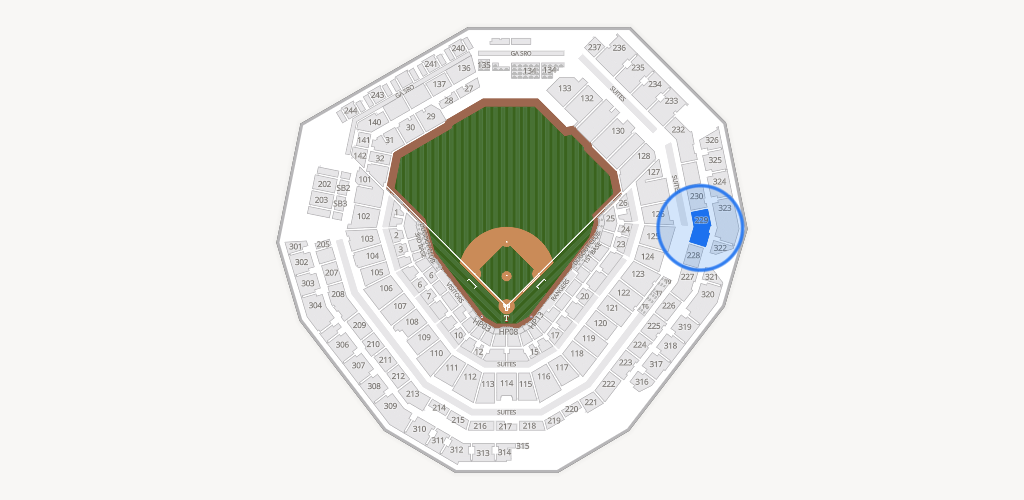 Globe Life Field Seating Chart