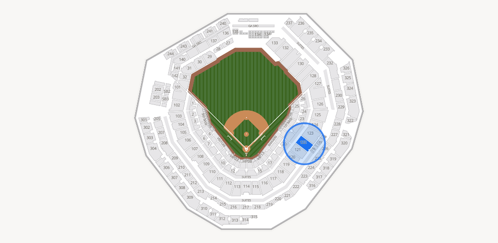 Globe Life Field Seating Chart