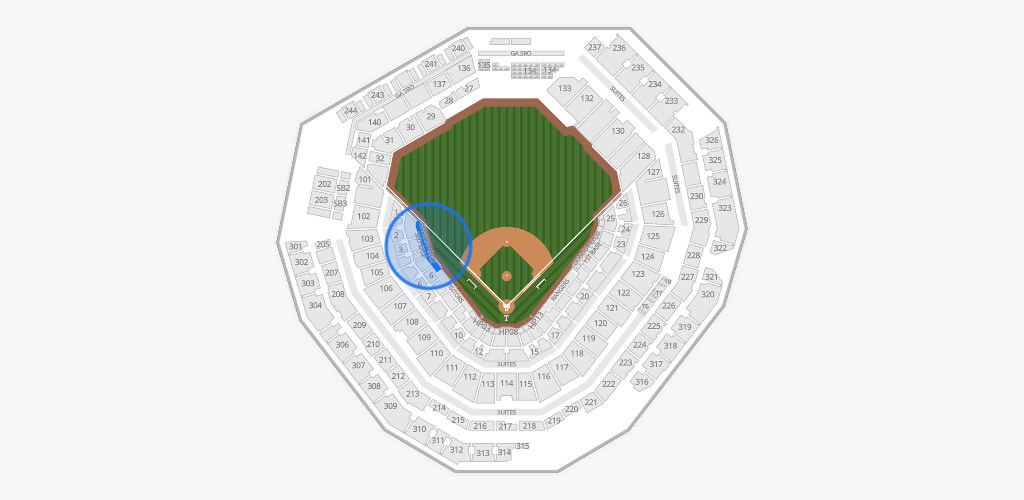 Globe Life Field Seating Chart