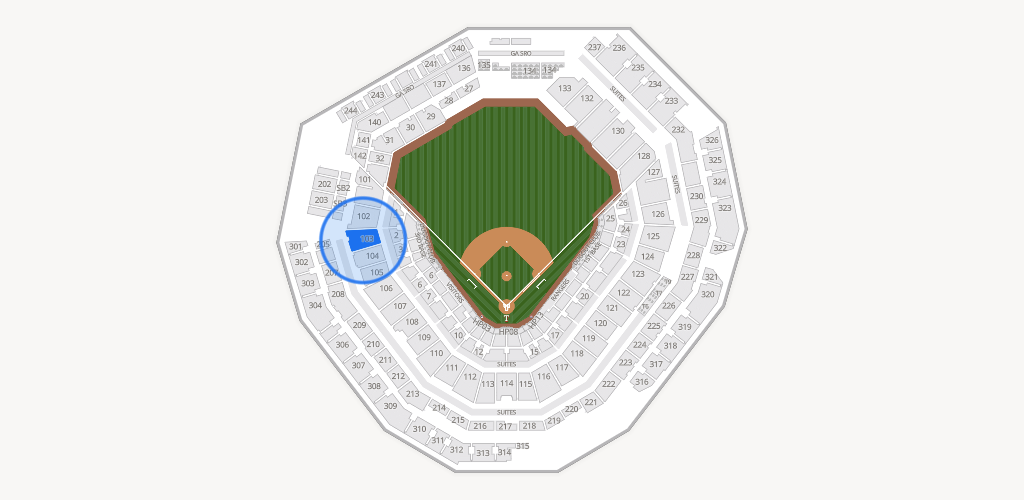 Globe Life Field Seating Chart