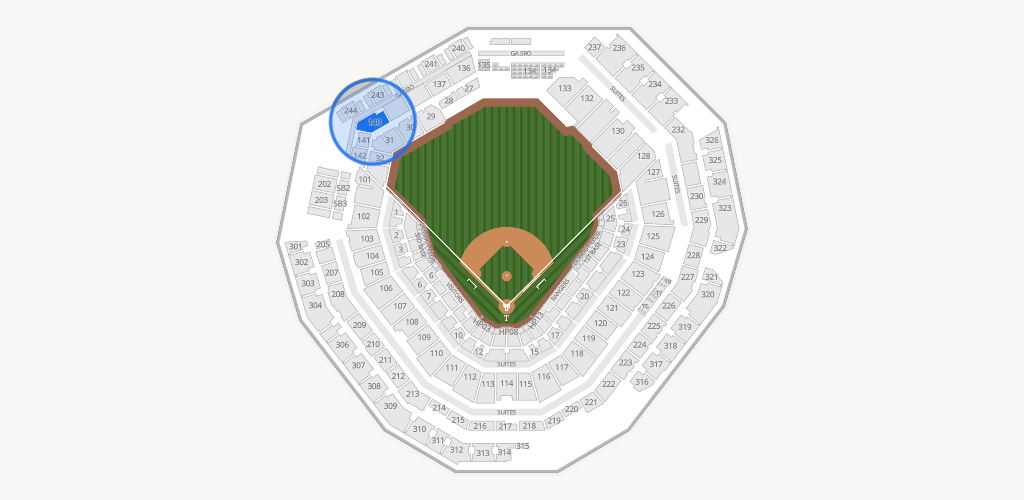 Globe Life Field Seating Chart
