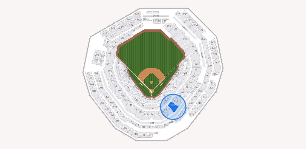 Globe Life Field Seating Chart