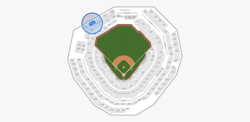 Globe Life Field Seating Chart
