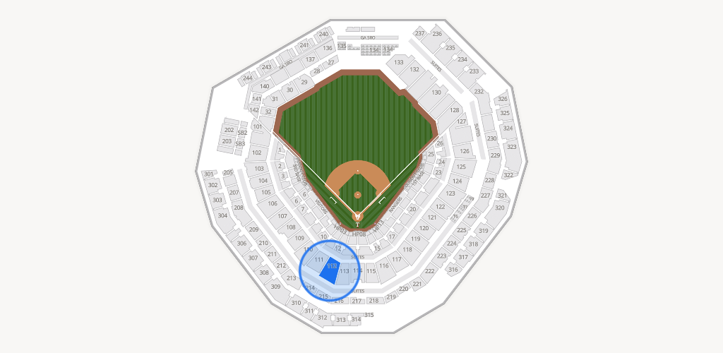 Globe Life Field Seating Chart