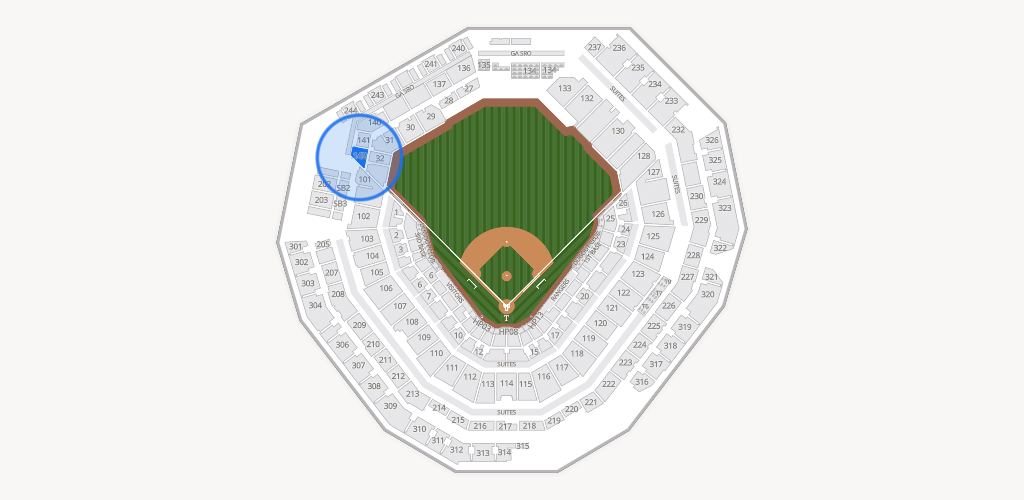 Globe Life Field Seating Chart