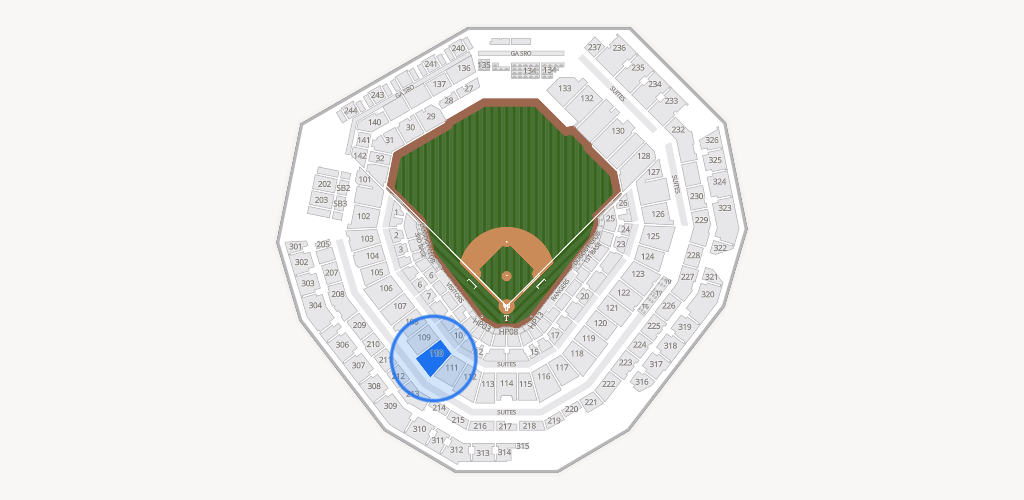 Globe Life Field Seating Chart