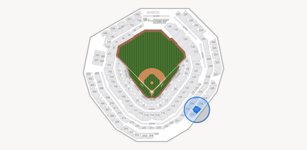 Globe Life Field Seating Chart