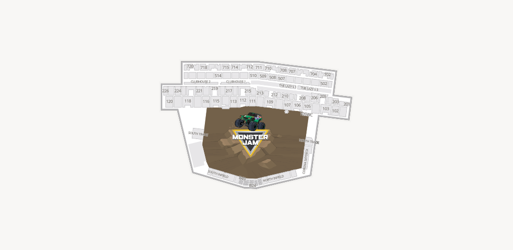 GMC Stadium Seating Chart