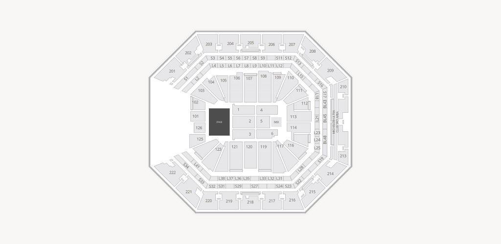 Golden 1 Center Seating Chart