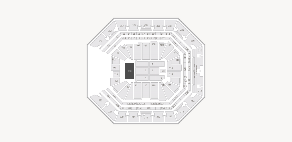 Golden 1 Center Seating Chart