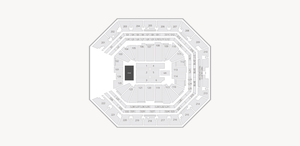 Golden 1 Center Seating Chart