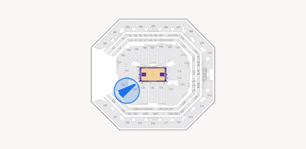 Golden 1 Center Seating Chart