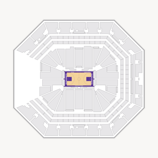 Golden 1 Center seating chart
