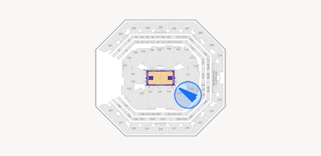 Golden 1 Center Seating Chart
