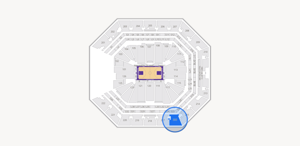 Golden 1 Center Seating Chart