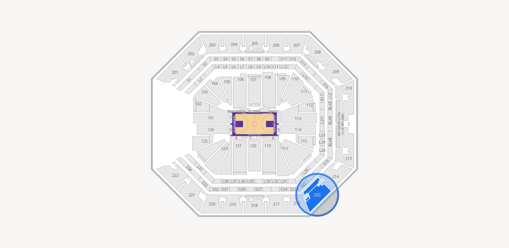 Golden 1 Center Seating Chart