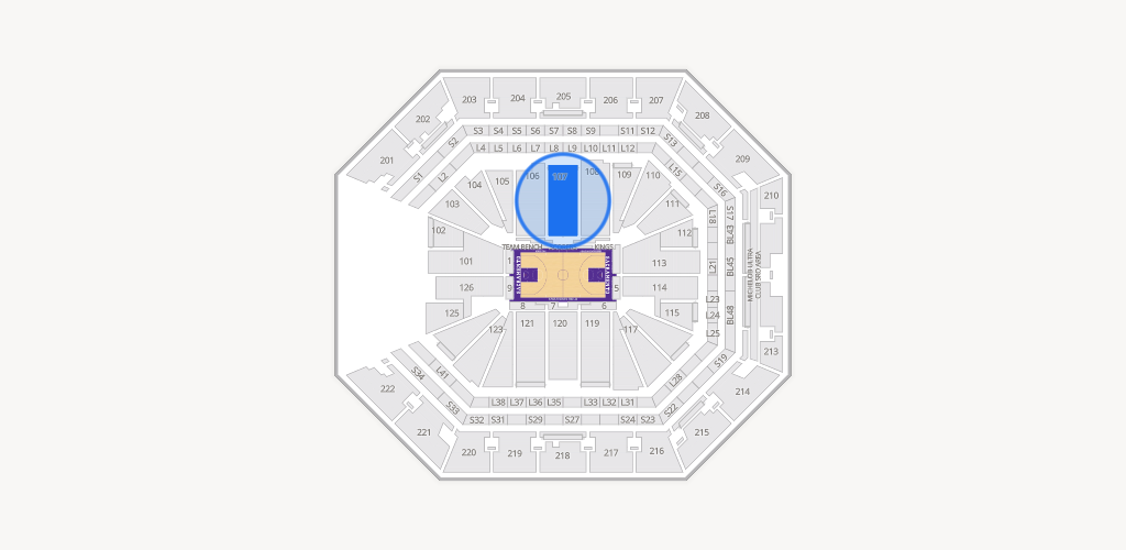Golden 1 Center Seating Chart