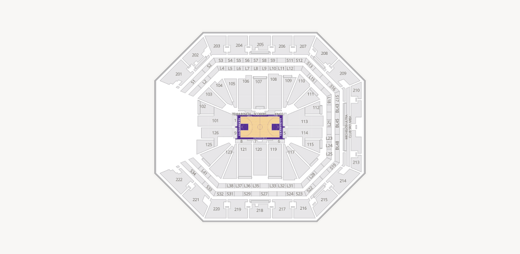 Golden 1 Center Seating Chart