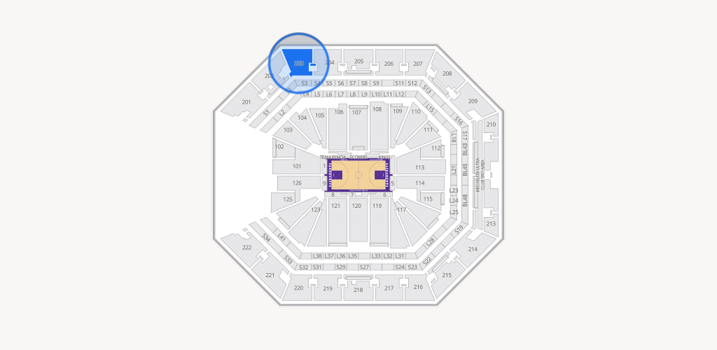 Golden 1 Center Seating Chart
