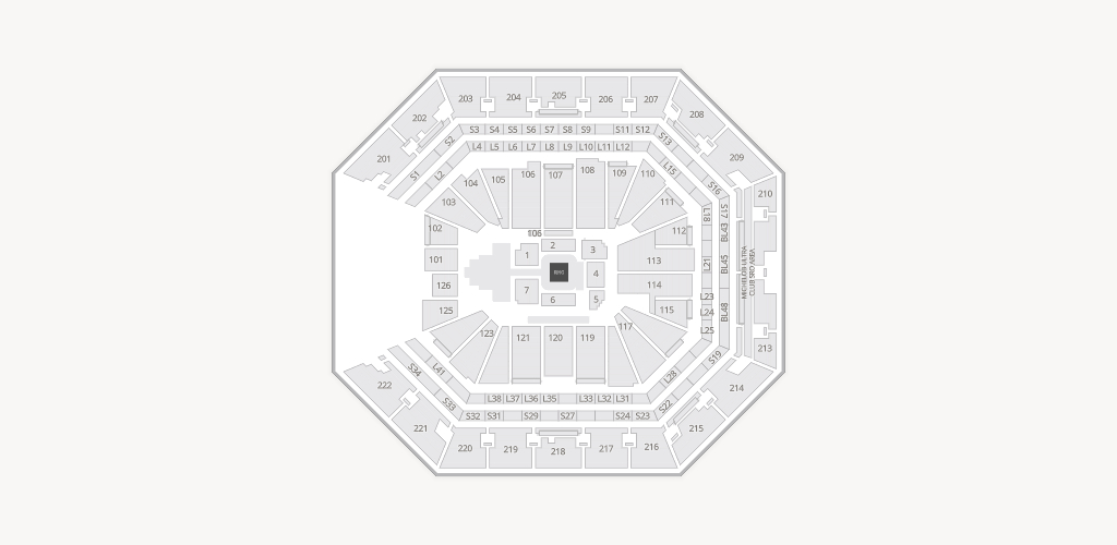 Golden 1 Center Seating Chart
