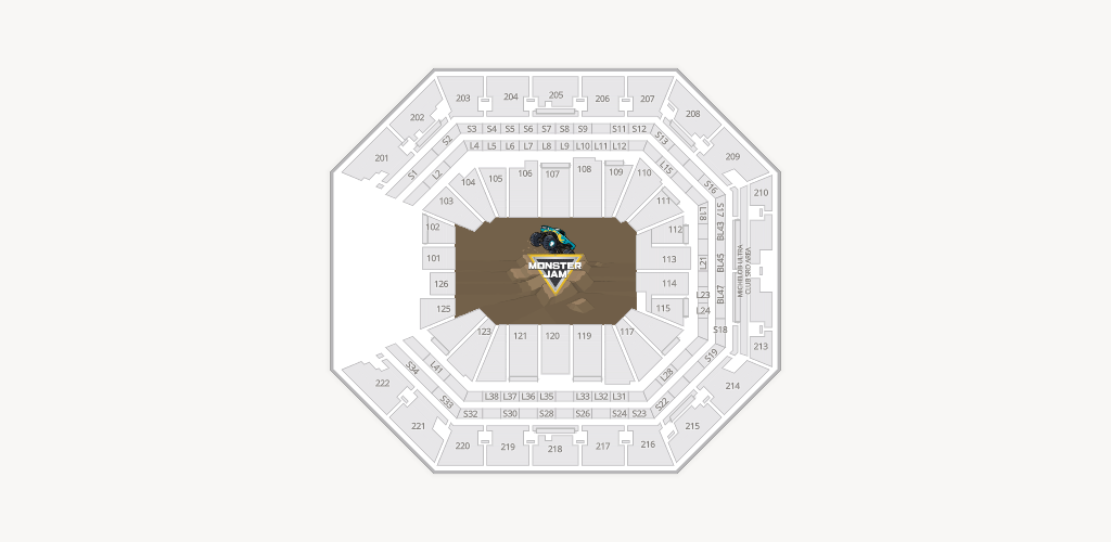 Golden 1 Center Seating Chart