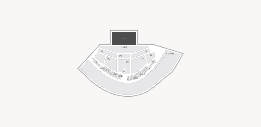 Gorge Amphitheatre Seating Chart