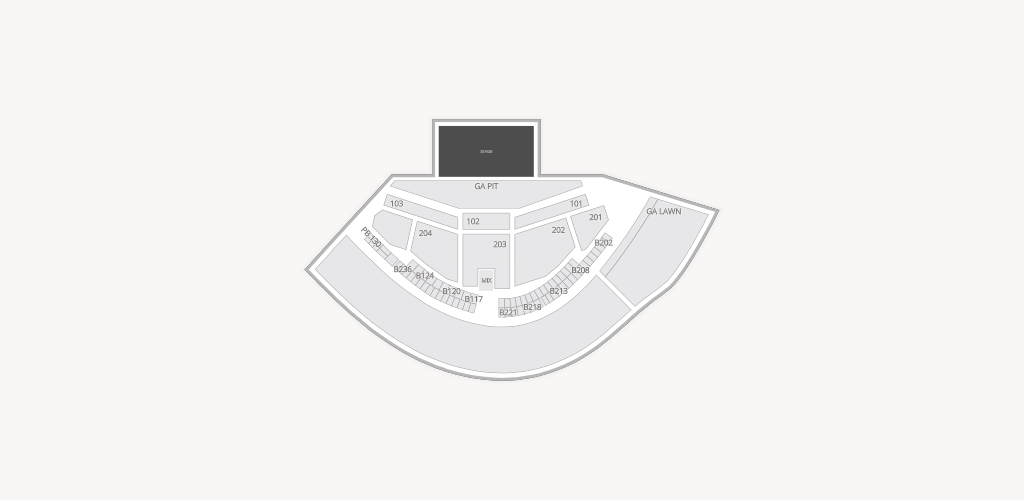 Gorge Amphitheatre Seating Chart